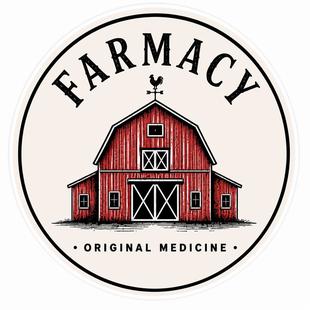 Farmacy Original Medicine™ Stickers 3"x3"